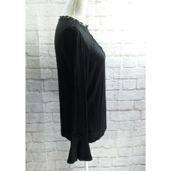 Adrianna Papell  Bell Sleeve Key-Hole - Picture 5 of 9